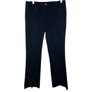 Vintage Caché Black Stretch Dress Wide Leg Pants Size 0